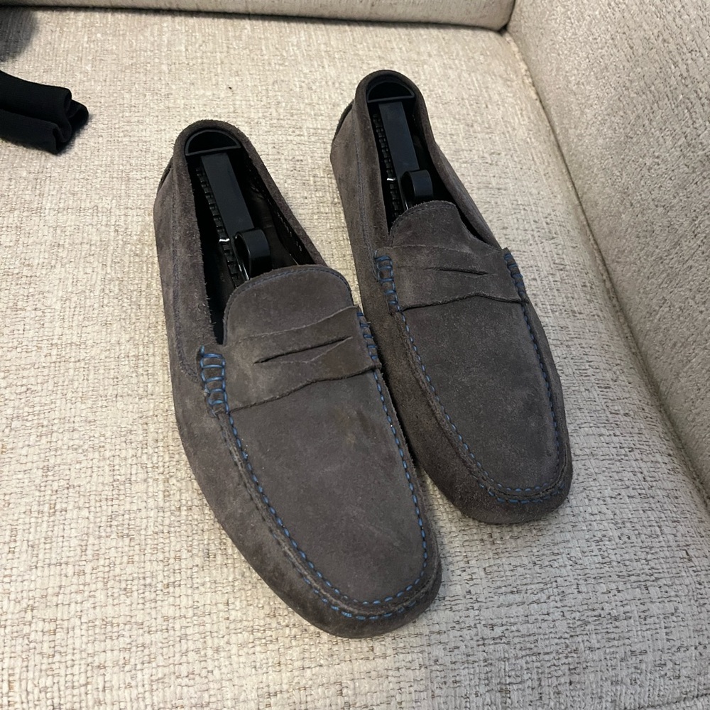 To Boot Suede Driving Loafers
